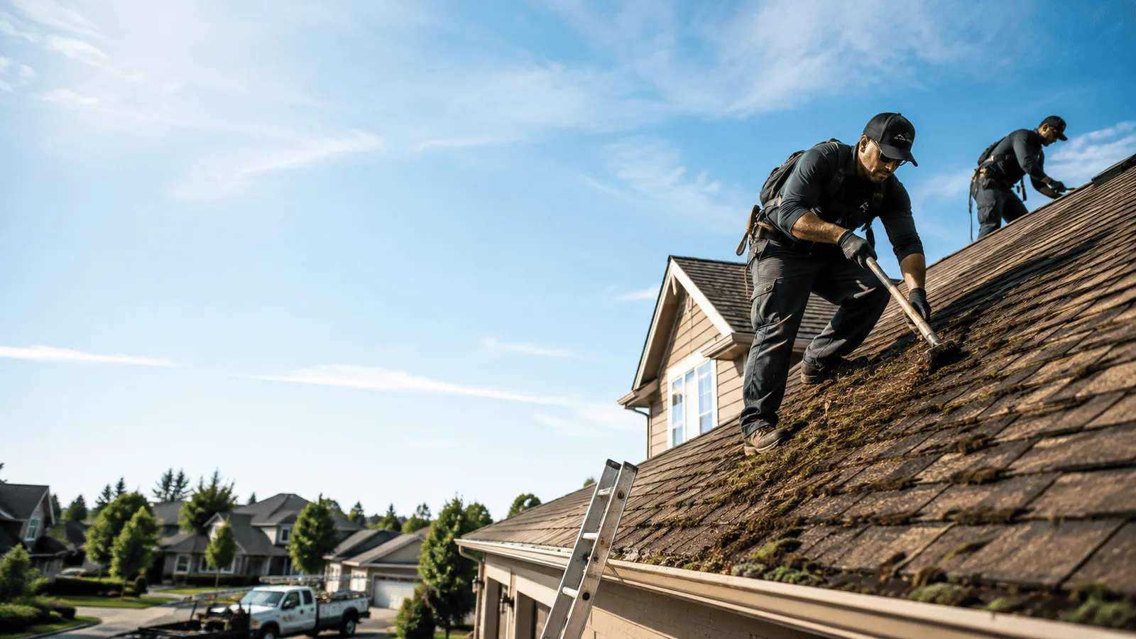 Roof Moss Removal in Mead, OK near me